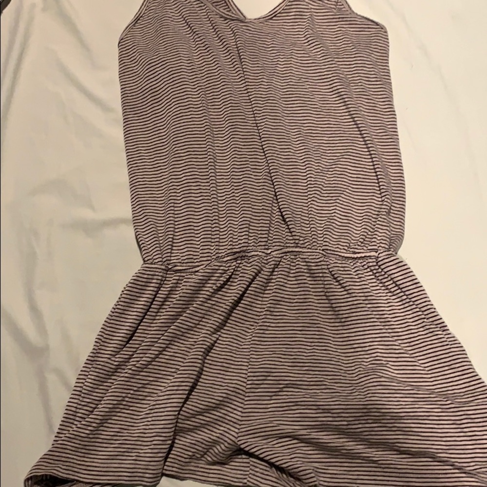 Stripes brandy Melville romper